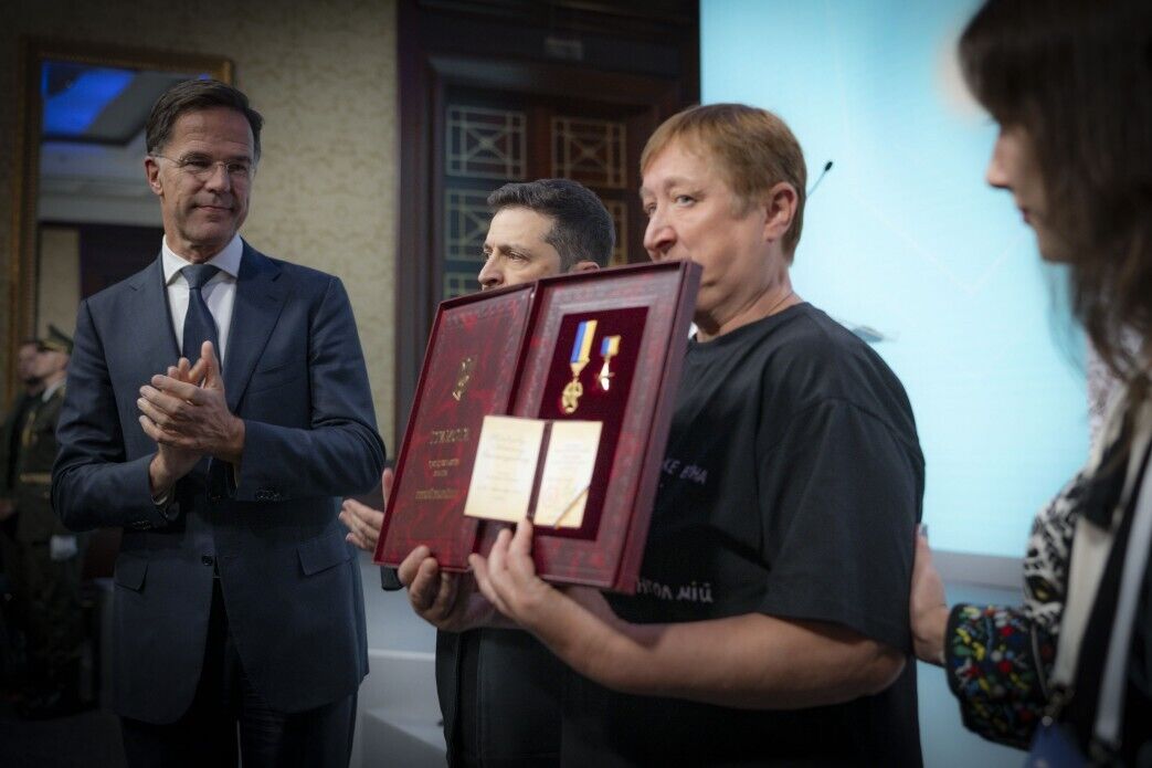 "Мужество навсегда будет носить имя Украина": Рютте в Киеве посетил Международный ветеранский форум. Фото