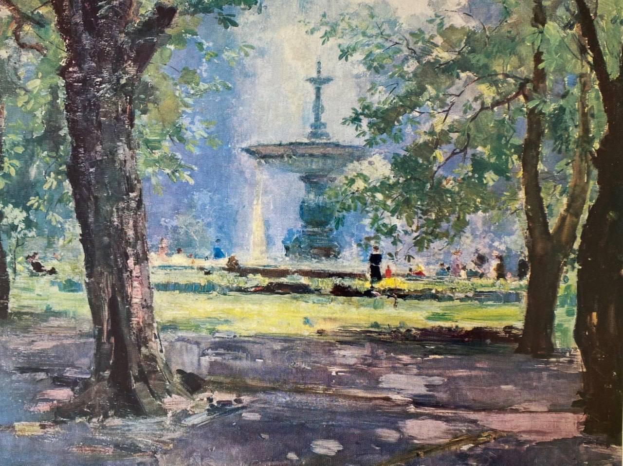 В сети показали, как выглядел Киев в разные годы на картинах известного украинского художника. Фото