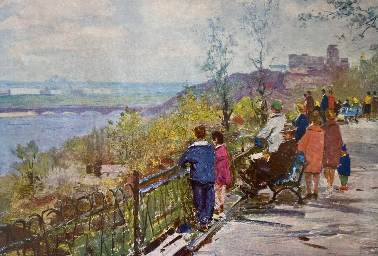 В сети показали, как выглядел Киев в разные годы на картинах известного украинского художника. Фото