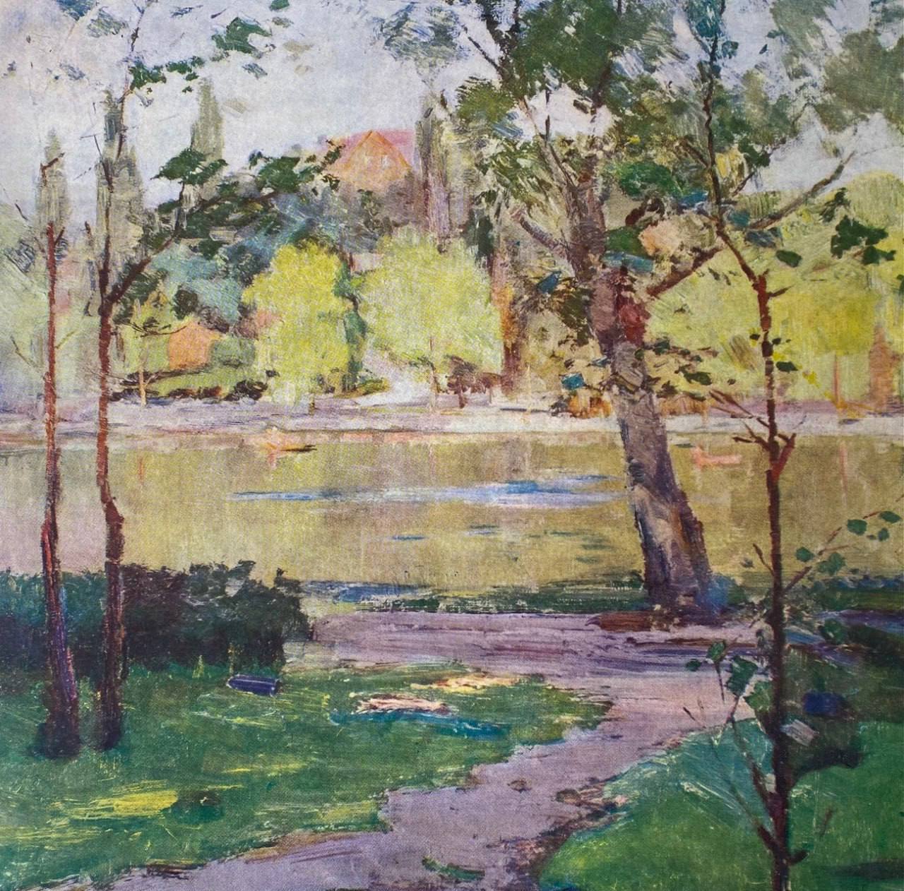 В сети показали, как выглядел Киев в разные годы на картинах известного украинского художника. Фото