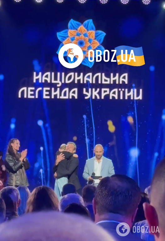 Национальная легенда Украины: как Вакарчука довели до слез после награждения. Фото и видео