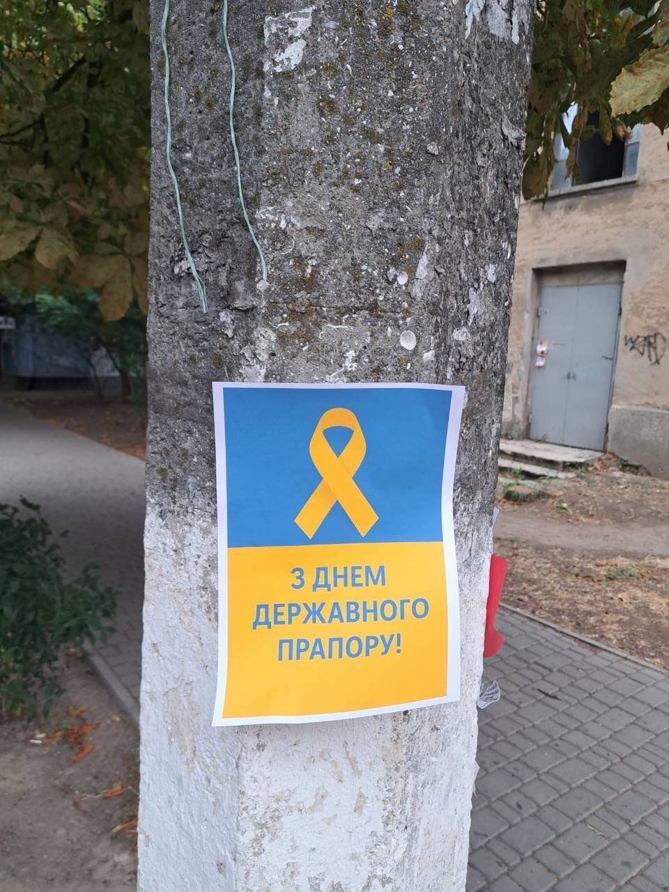 "Знак нашего достоинства и силы": как в Украине празднуют День флага. Фото и видео из разных областей