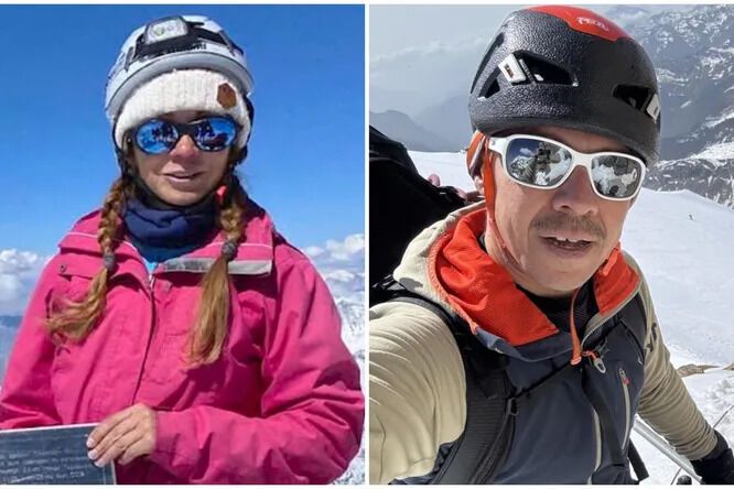 Російська альпіністка загинула, коли полізла на гору ставити табличку загиблому чоловікові. Італієць, який намагався її врятувати, теж загинув