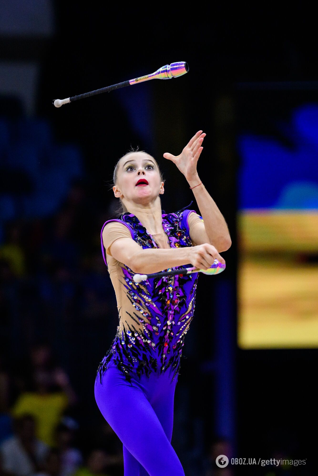 На камеру потрапило, що зробила Дерюгіна після помилки Онофрійчук на чемпіонаті світу з художньої гімнастики. Відео