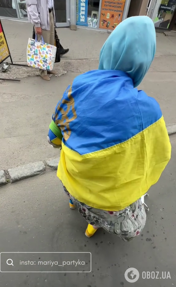 "Сила Украины – в людях": патриотическая бабушка растрогала сеть. Видео