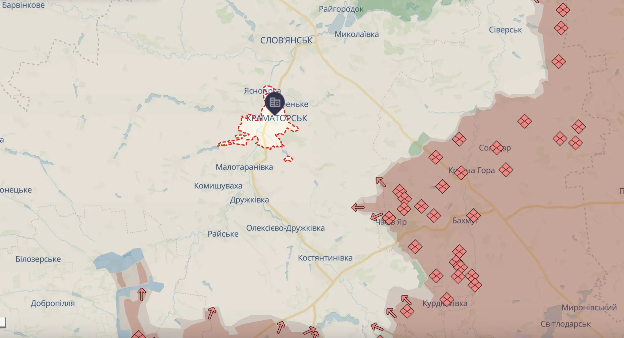 Росія знищує Краматорськ: у місті зафіксували понад 30 вибухів за годину