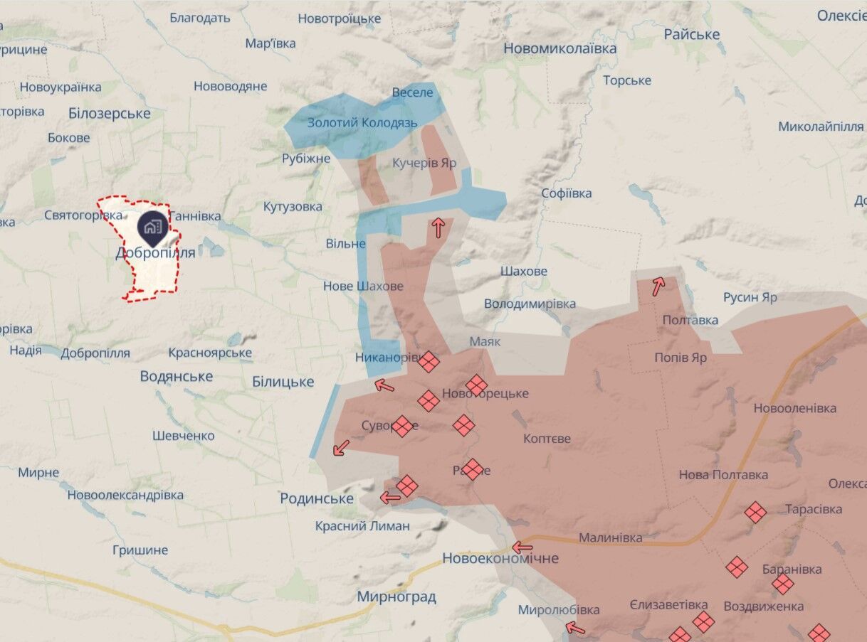 "Ситуація простою не стала": у ЗСУ розповіли про бої під Добропіллям