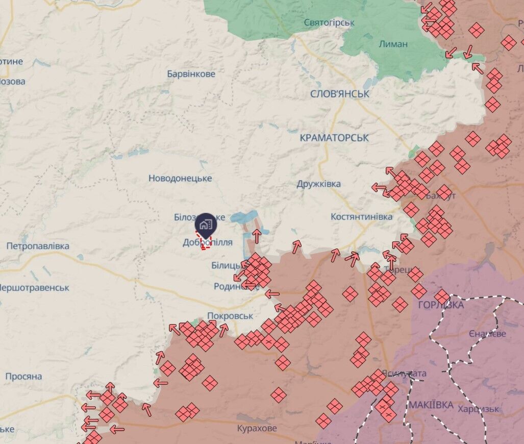 "Ситуація простою не стала": у ЗСУ розповіли про бої під Добропіллям