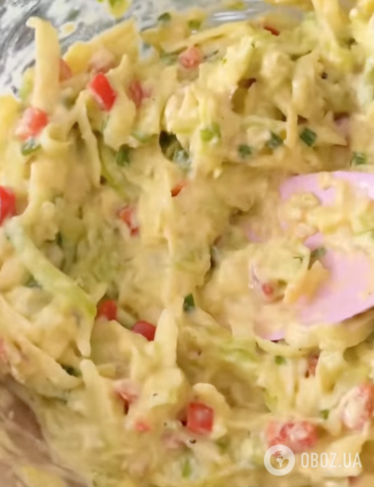 Кабачкове тісто