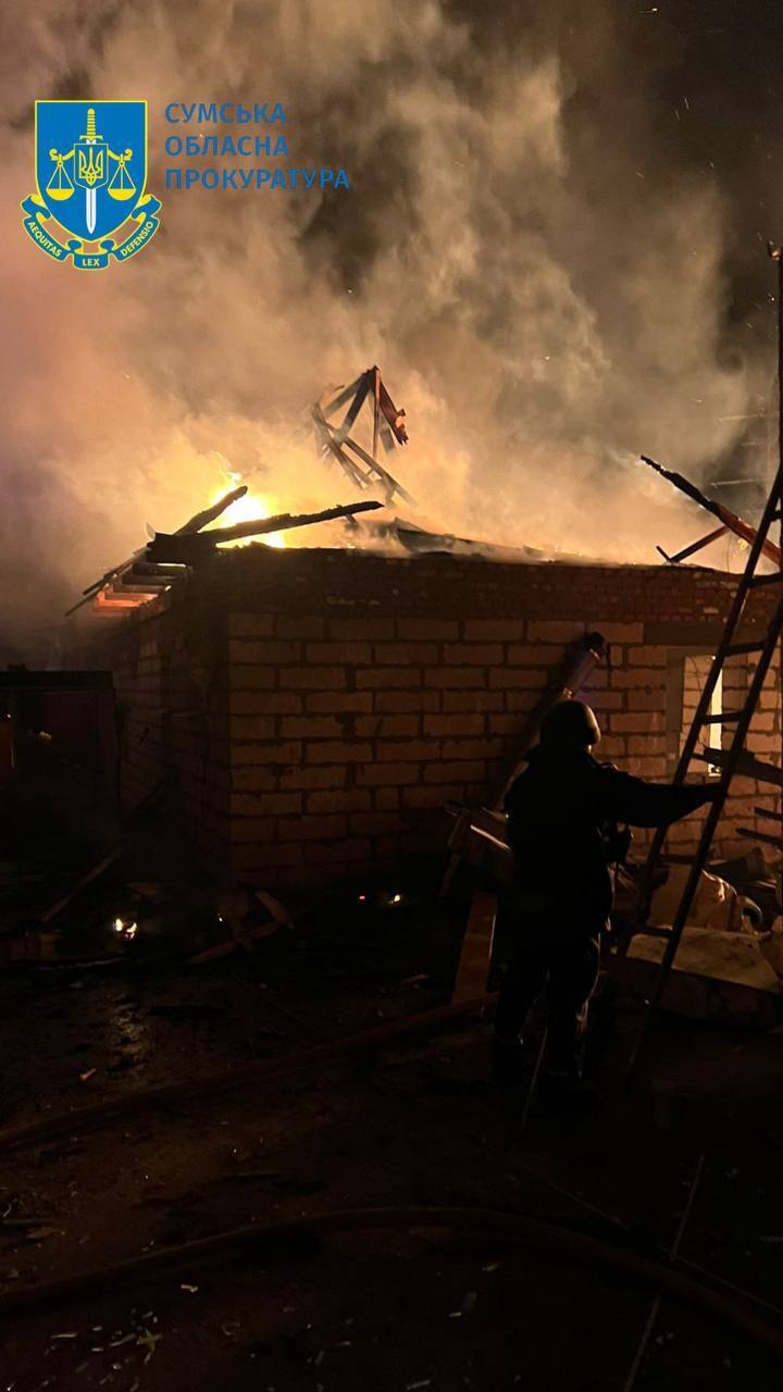 Оккупанты атаковали Сумскую область: три человека ранены, есть перебои со связью