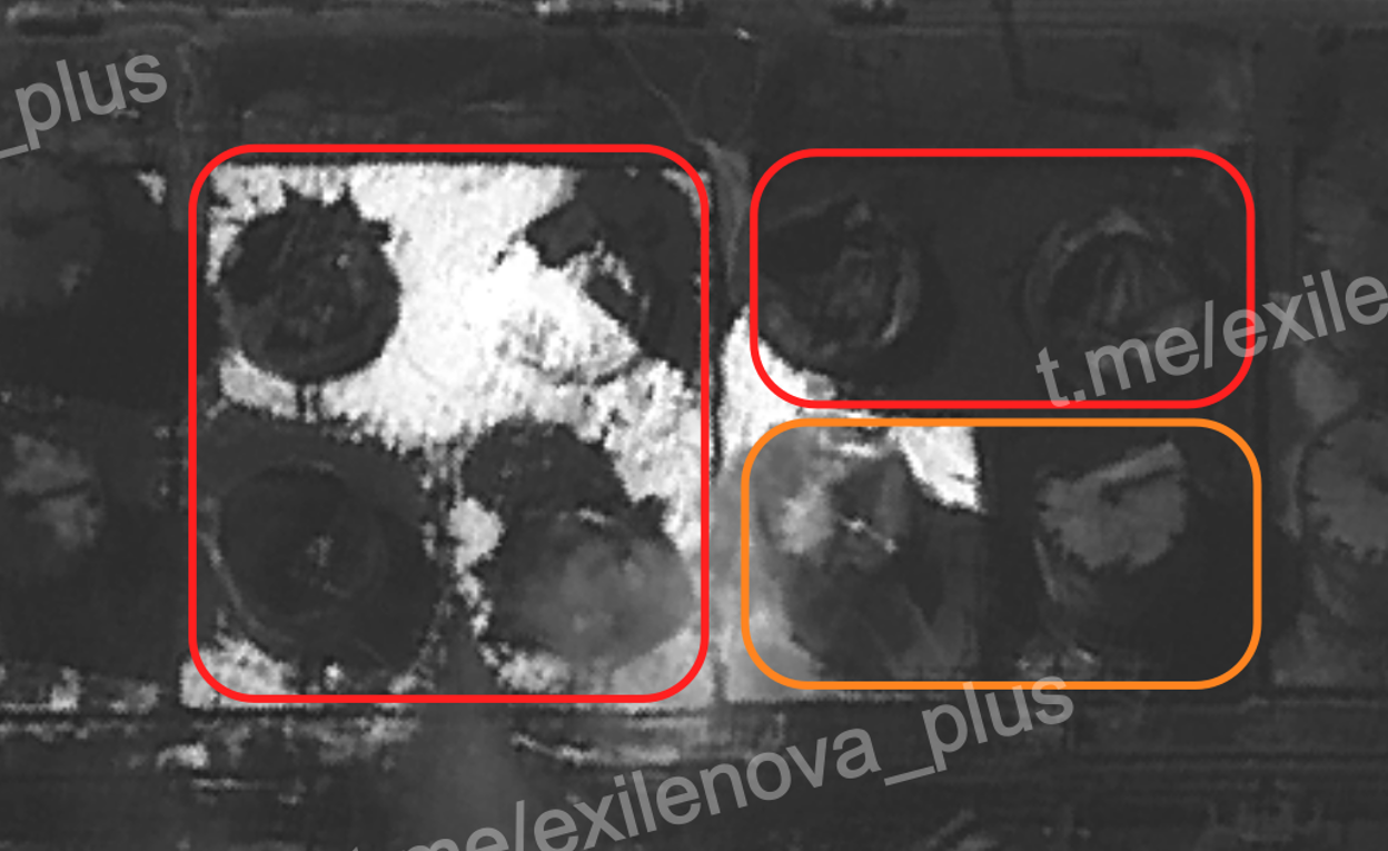 Шість резервуарів знищено повністю: супутникові фото розкрили наслідки атаки дронів на НПЗ у російському Новошахтинську