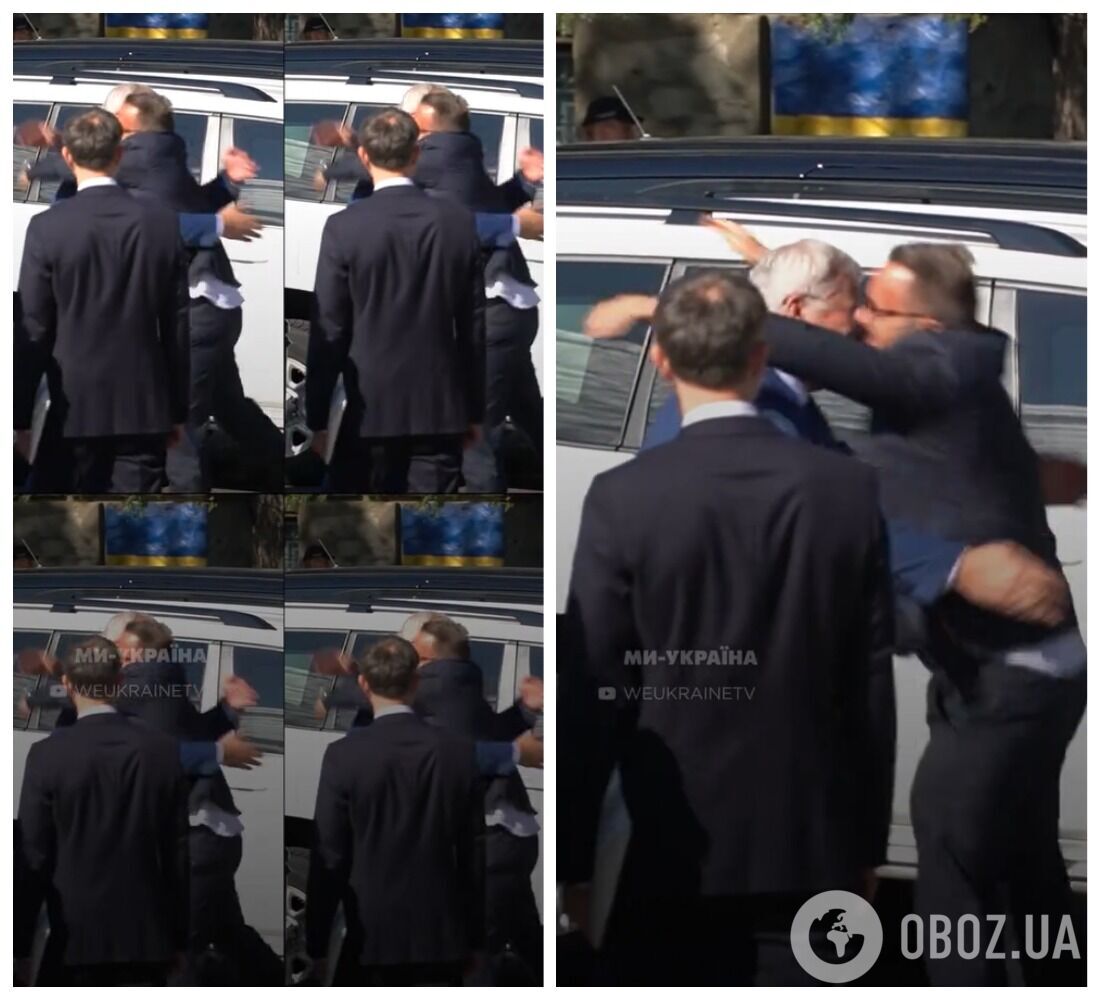 Підбіг і стрибнув у обійми: в мережі завірусилася тепла зустріч глави МЗС Люксембургу та Андрія Сибіги. Відео