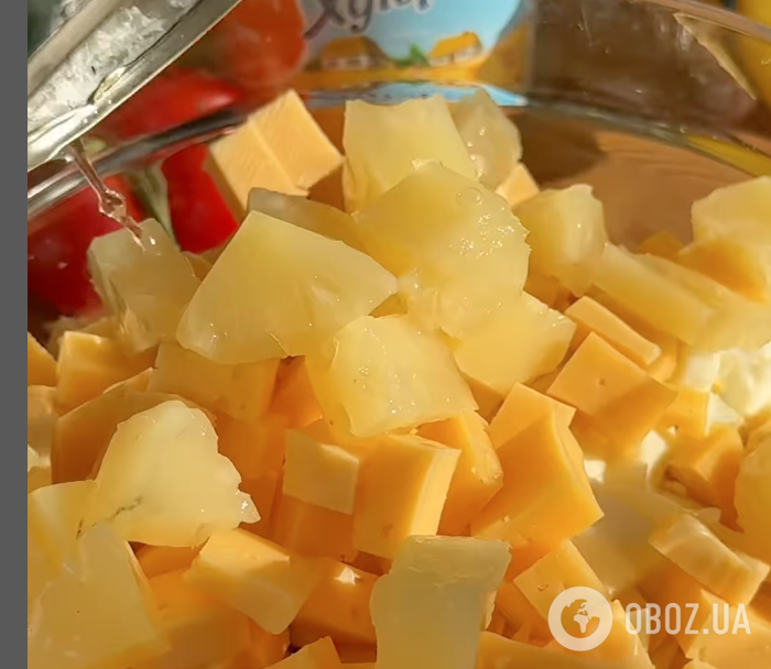 Інгредієнти для салату