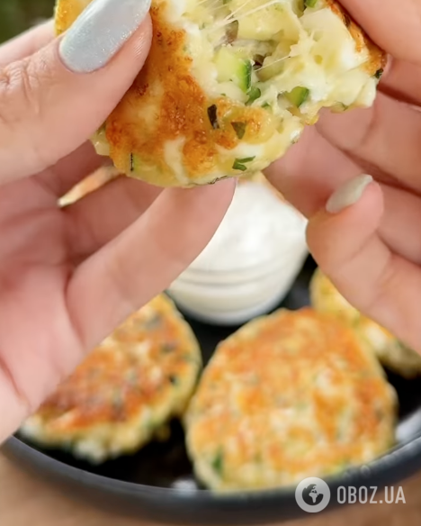 Вкусные творожные оладьи