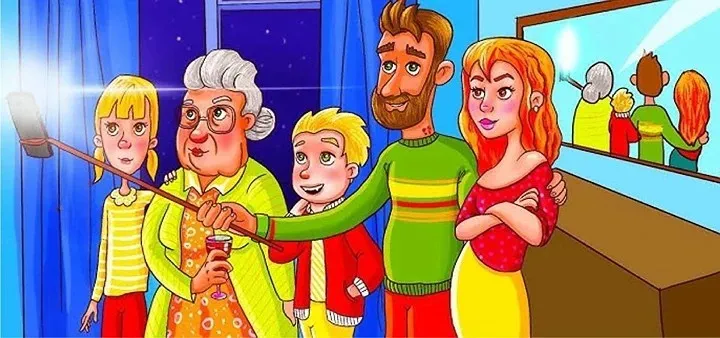 Кто на рисунке вампир? Головоломка с подвохом
