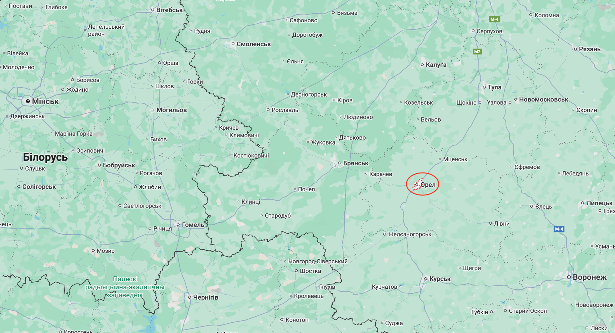 Дроны атаковали Орловскую область России: прогремели взрывы, говорят о попаданиях. Фото и видео