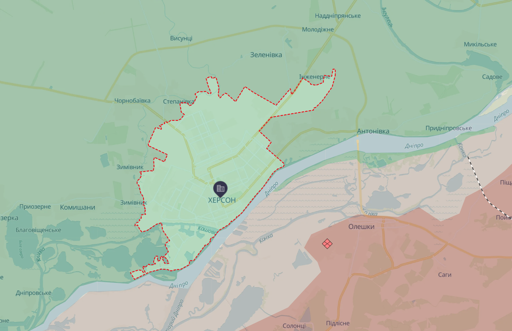 Россия снова атаковала мост в Херсоне: есть погибший. Фото и видео