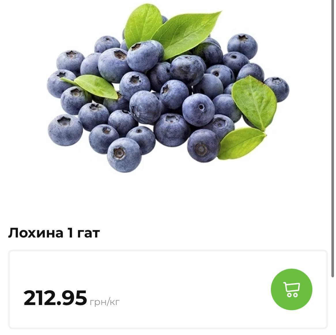 Почему цены на голубику снизились