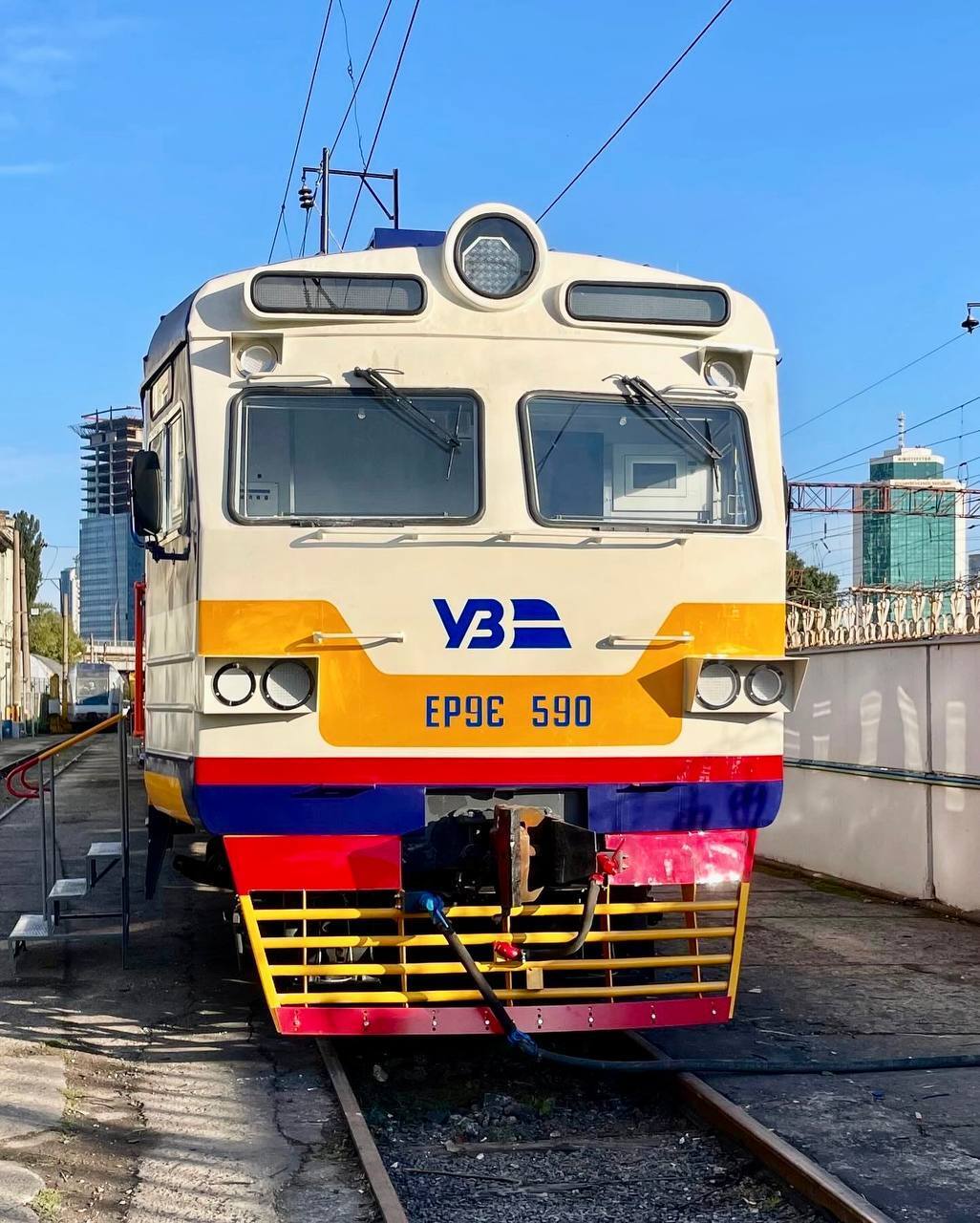 Модернізований поїзд "Укрзалізниці"