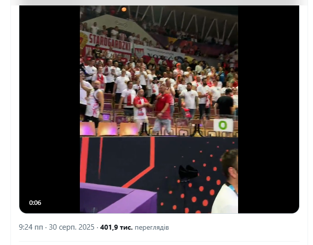 Поляки отметились хамской выходкой в матче Израиля на чемпионате Европы по баскетболу. Видео