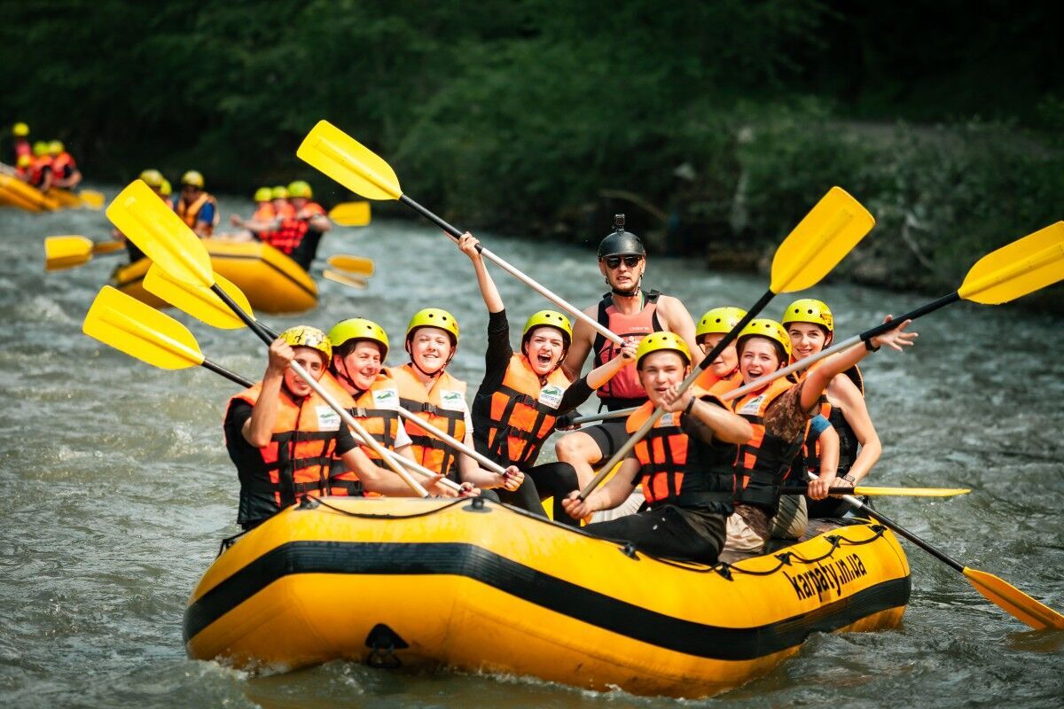 Тихие маршруты для рафтинга