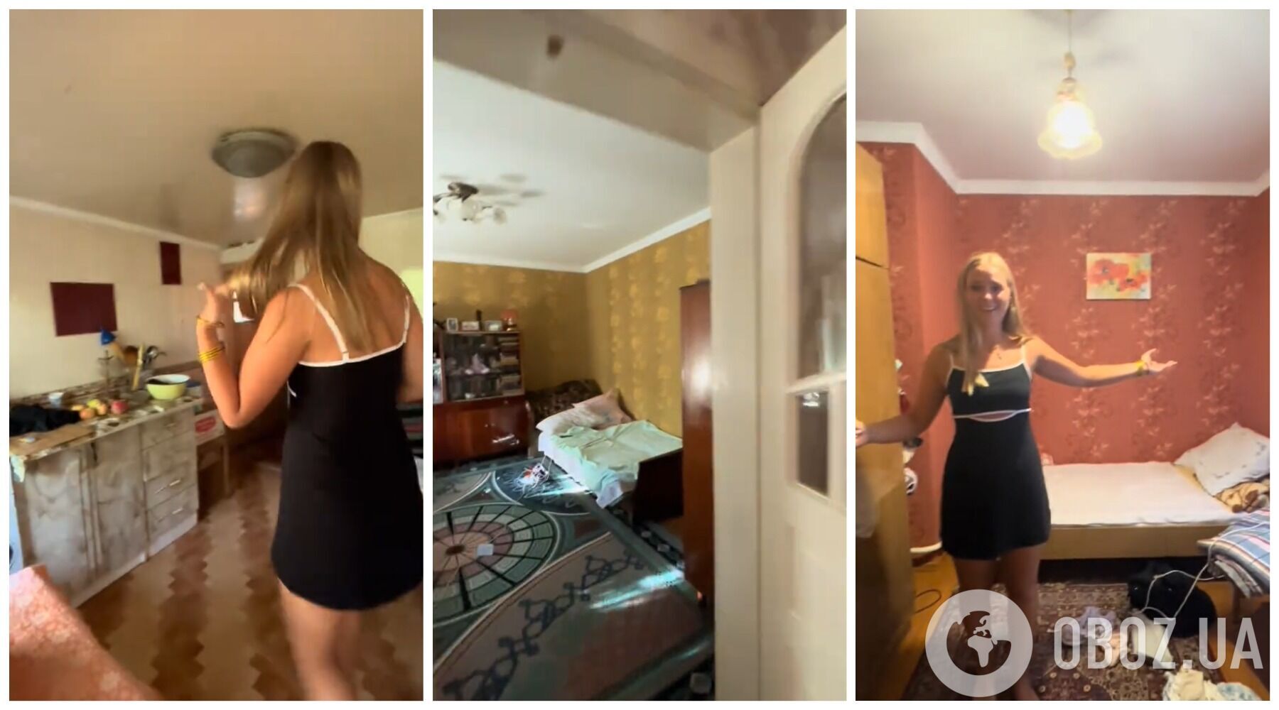 Американка приехала в Украину и не сдержала эмоций из-за "типичной" украинской хаты. Вирусное видео