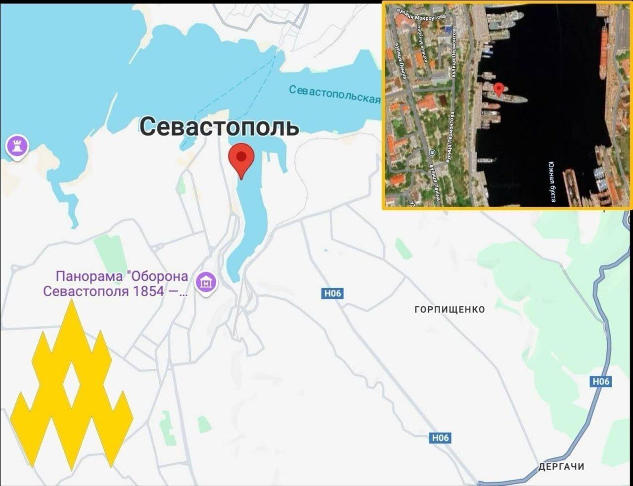 Периметр под охраной: оккупанты усилили меры безопасности в Севастопольской бухте. Фото