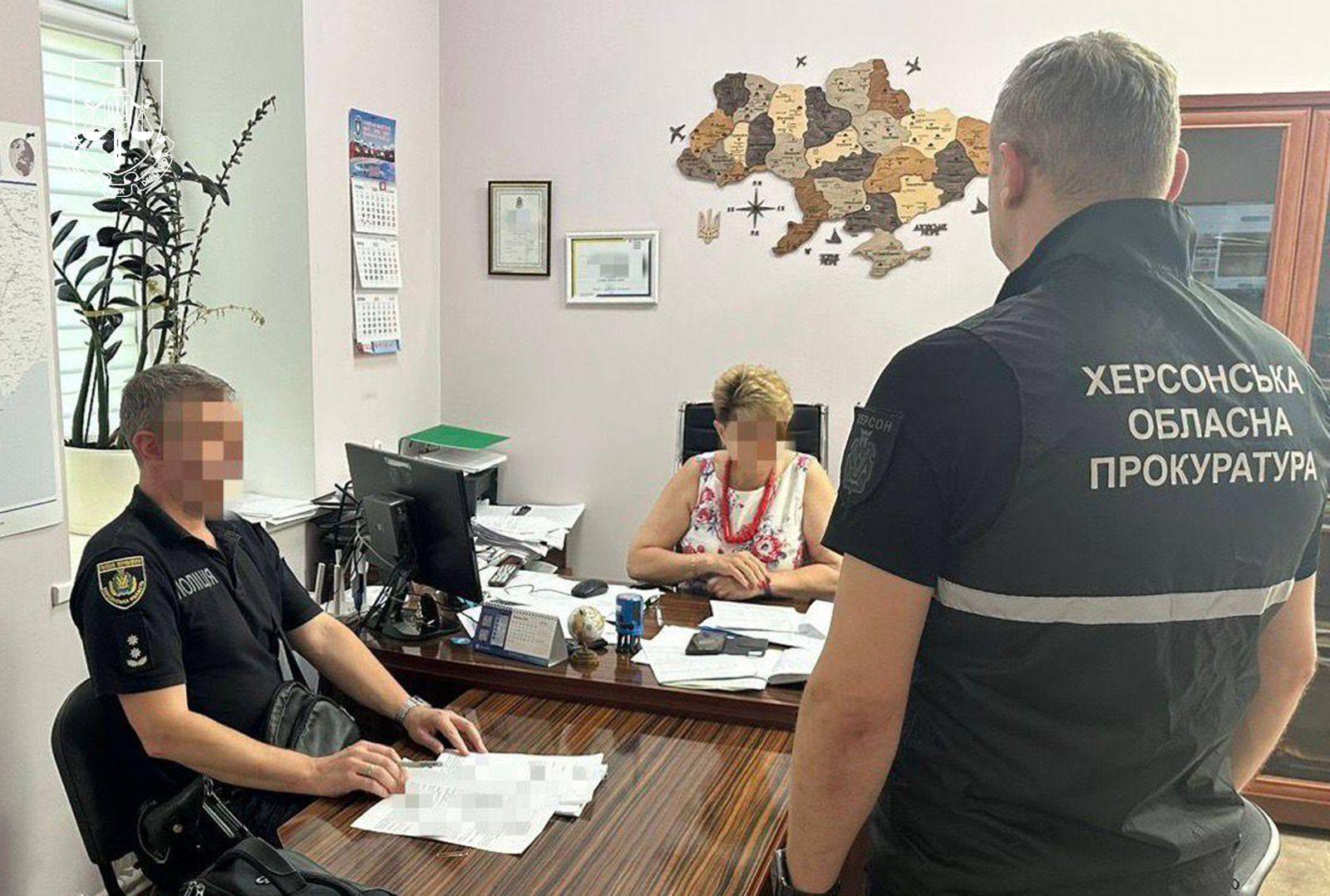 Підозри головним бухгалтерам на Херсонщині