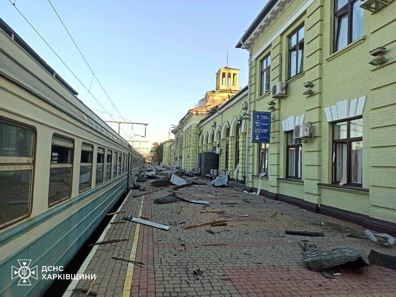 Последствия атаки РФ на Лозовую