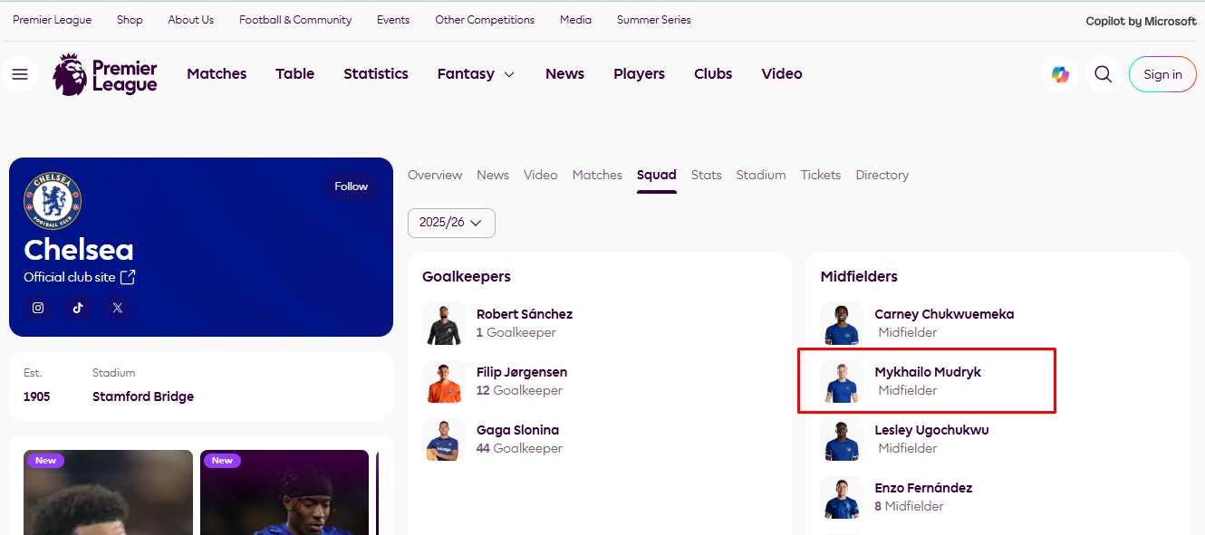 "Челси" принял сенсационное решение по Мудрику