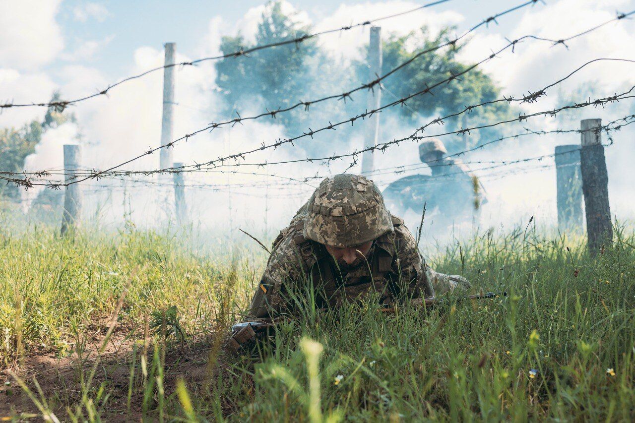 Штурм із висадкою з броні та психологічна смуга: у ЗСУ показали базову підготовку 183-го батальйону резерву. Фото