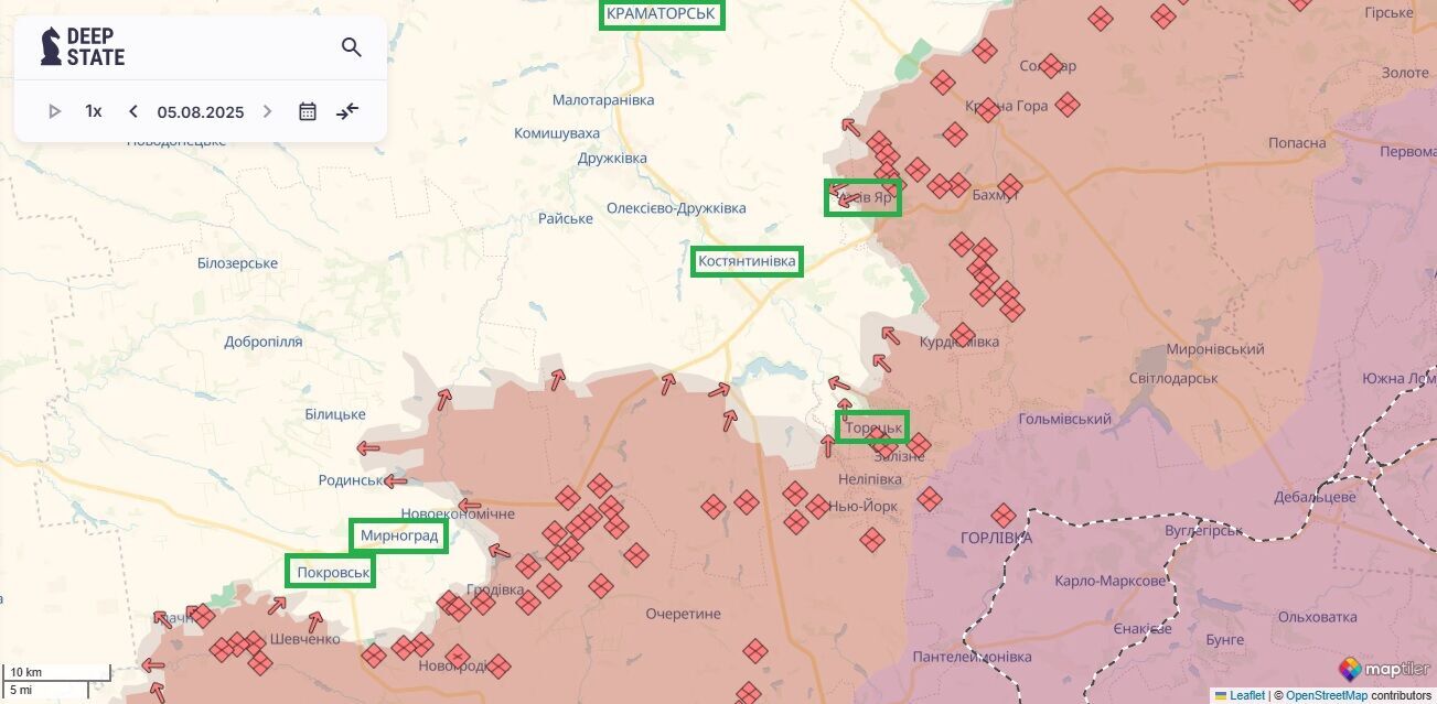 "Путін упевнений, що ресурсів вистачить": Селезньов назвав головні цілі наступу військ Путіна. Карта