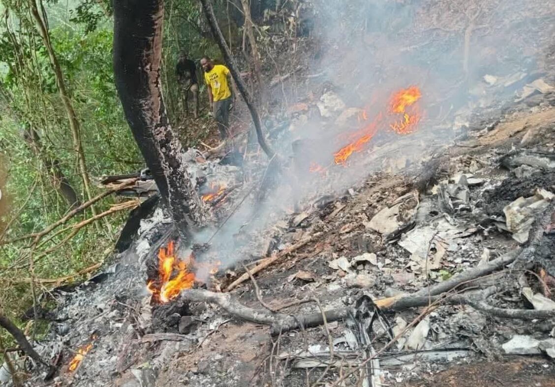 В Гане разбился военный вертолет: среди погибших – два министра
