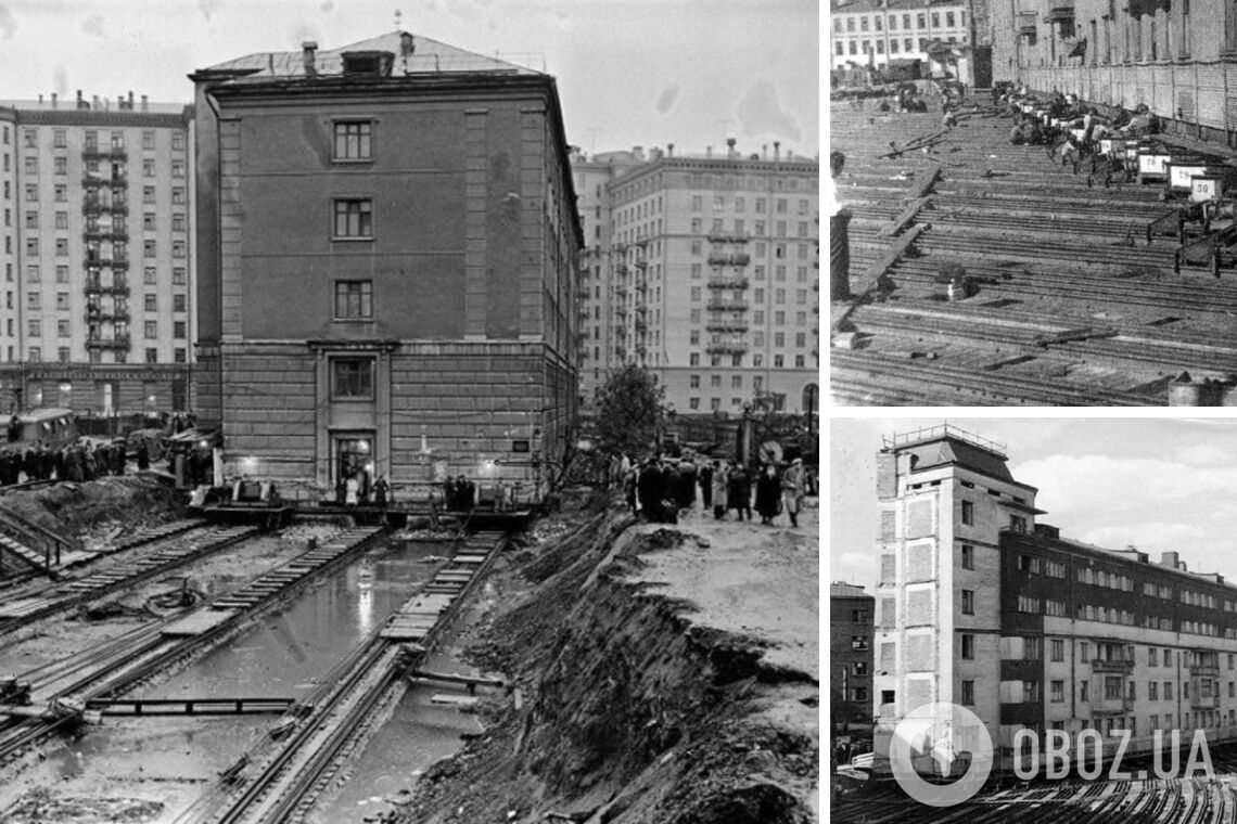 Навіщо в СРСР переносили цілі будинки з жителями: як це вдавалося