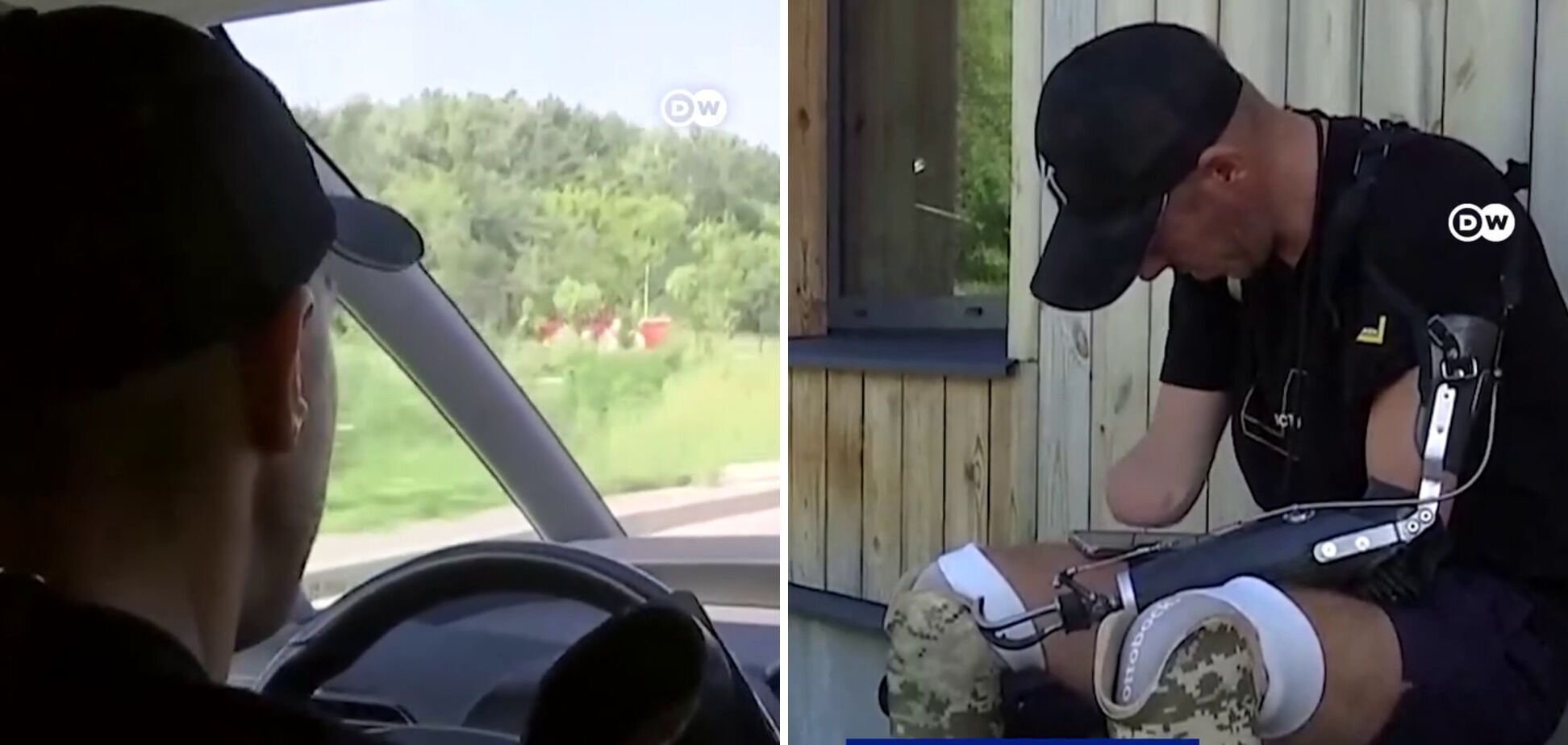 "Еду как обычный человек": защитник, который потерял все конечности на войне с Россией, снова сел за руль и поразил сеть. Видео