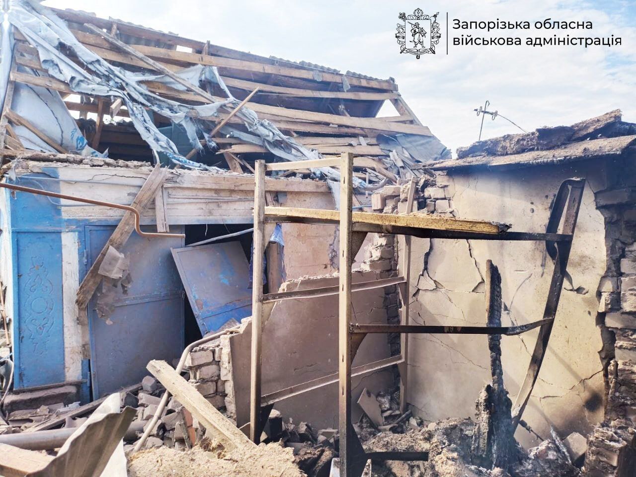 Запорожье обстрел