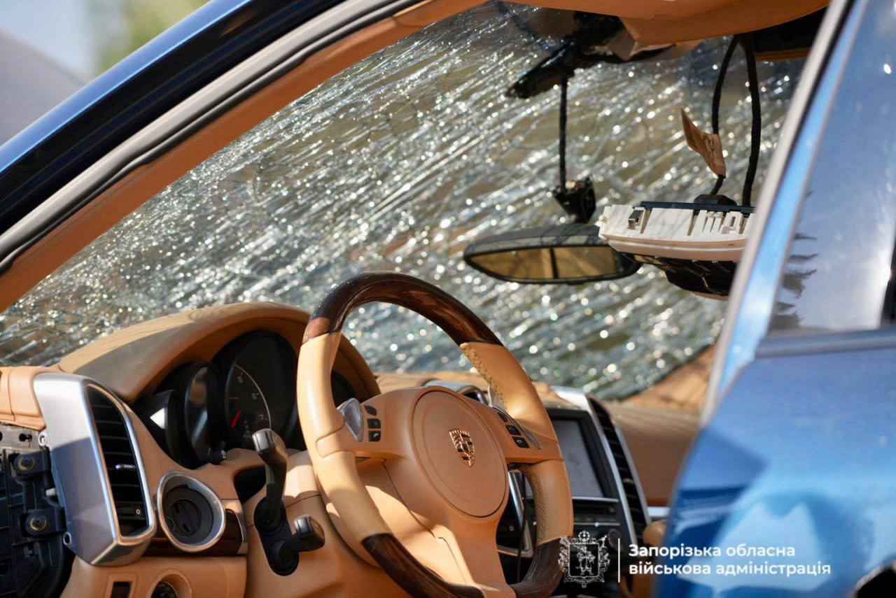 Запорожье обстрел