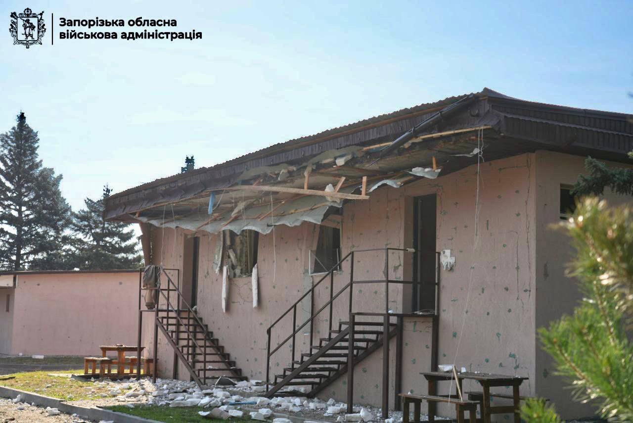 Запорожье обстрел