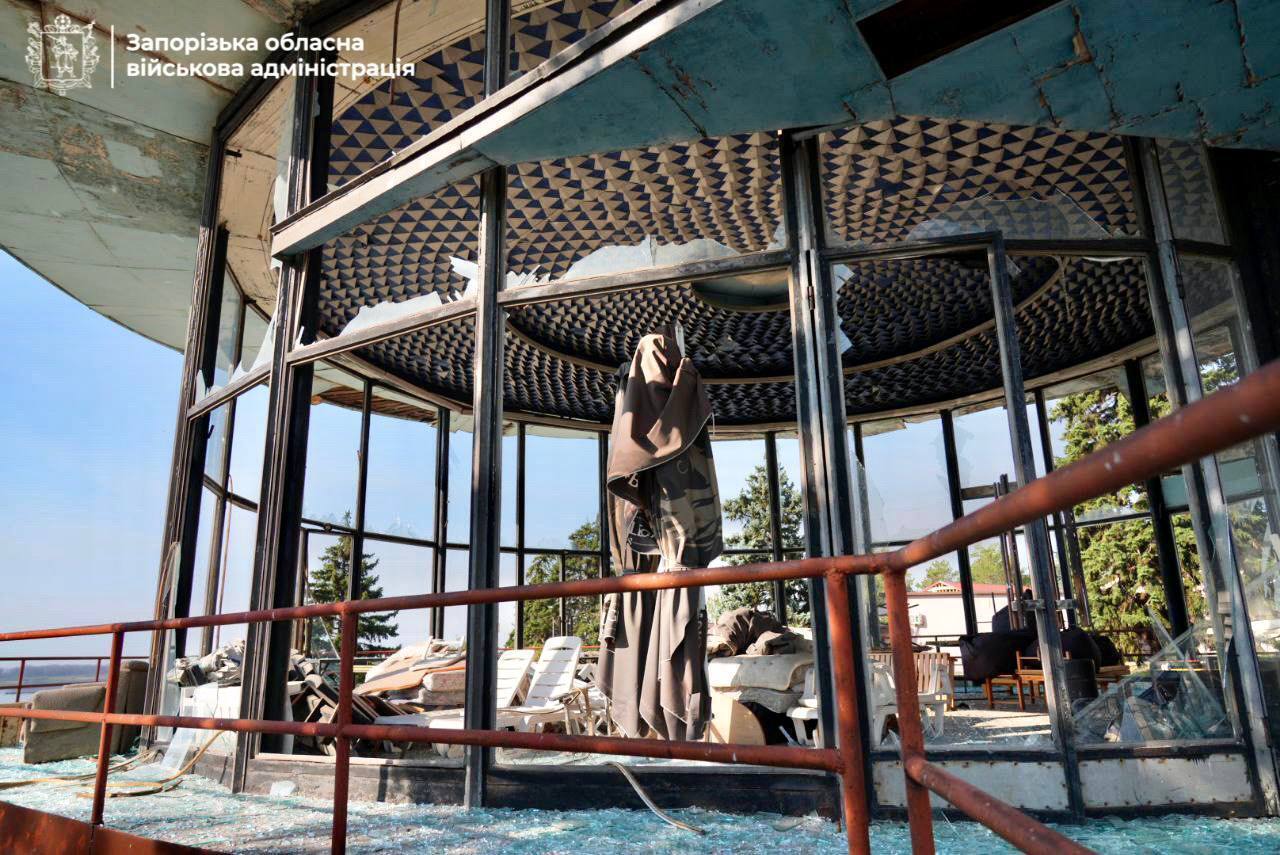 Запорожье обстрел