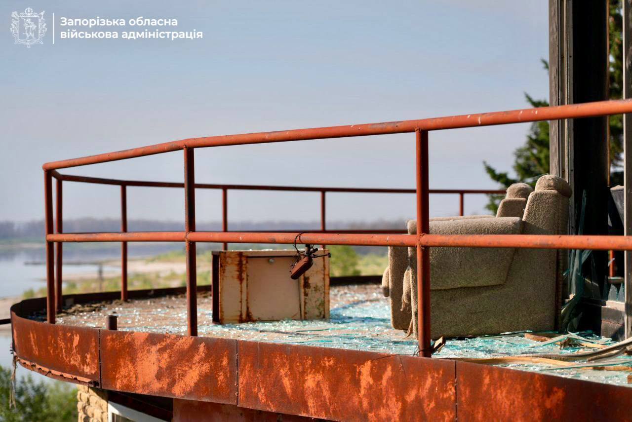 Запорожье обстрел