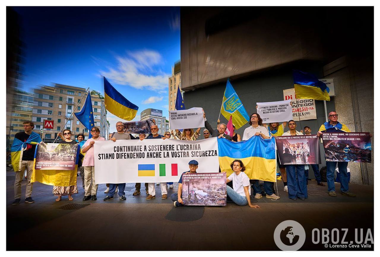"Закройте небо": в городах Европы состоялись акции украинской общины. Фото