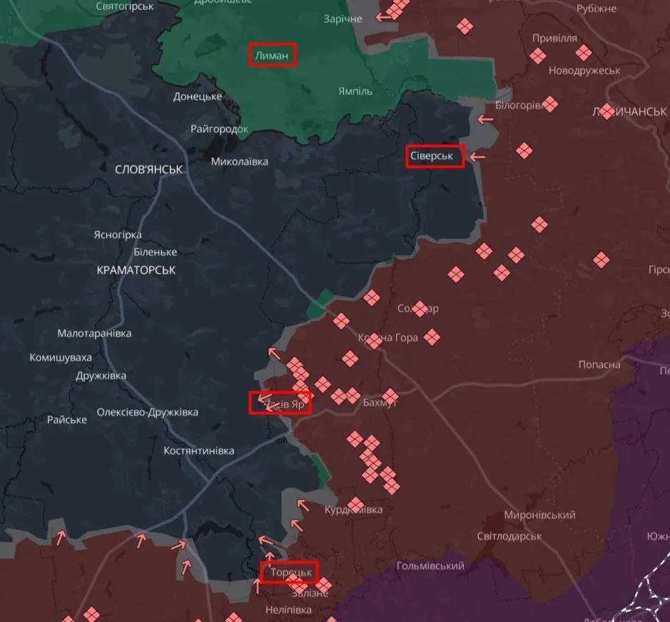 Карта війни