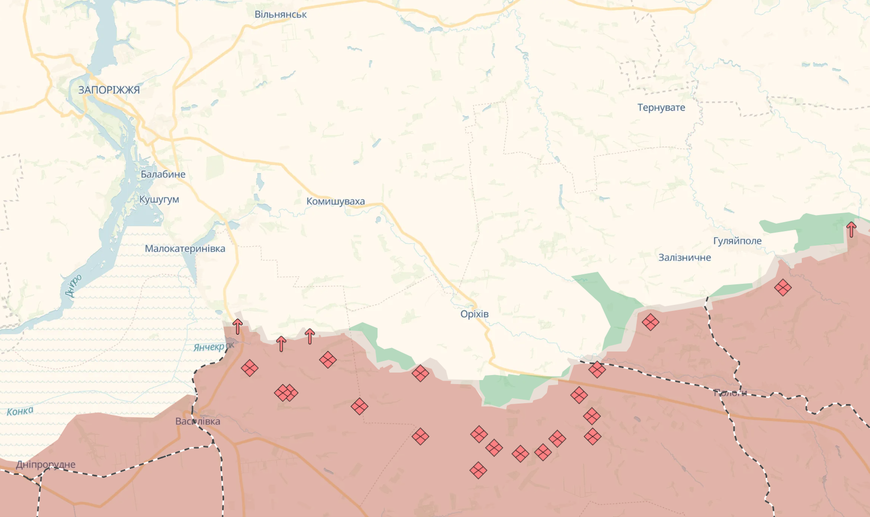 Враг перегруппировывает силы: в ВСУ рассказали об обстановке на Запорожском направлении