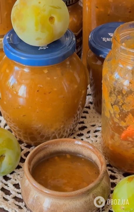 Пікантний соус "Ткемалі" з жовтих слив: ідеальне доповнення до м'яса та інших улюблених страв