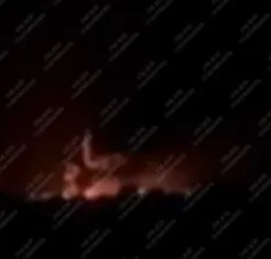 Під прицілом був військовий аеродром: дрони атакували російське Міллерово, спалахнула пожежа. Фото і відео