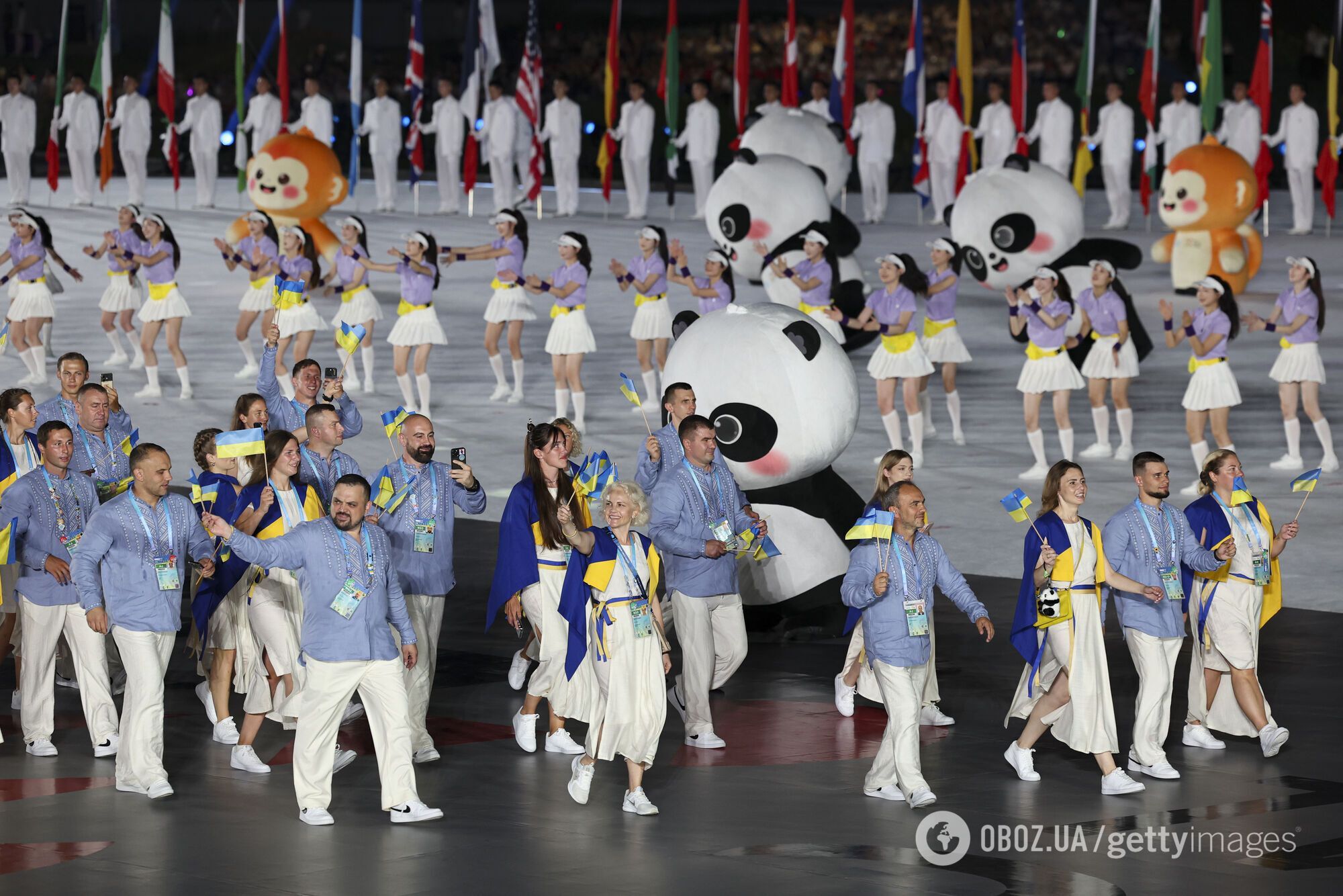 Стали известны подробности скандала со сборной Украины, которую из-за желто-синего цвета не пустили на открытие Всемирных игр. Видео