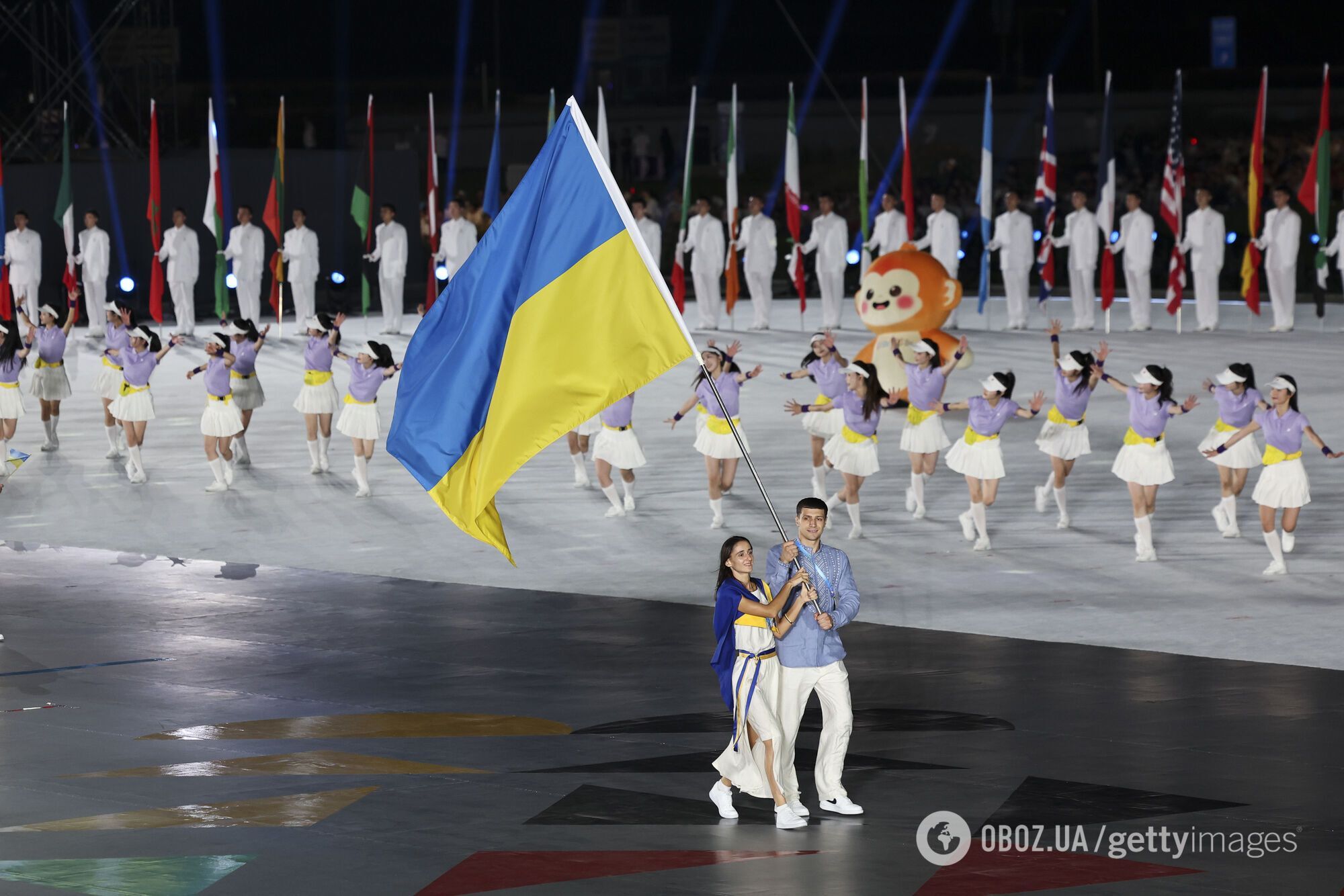 Стали известны подробности скандала со сборной Украины, которую из-за желто-синего цвета не пустили на открытие Всемирных игр. Видео