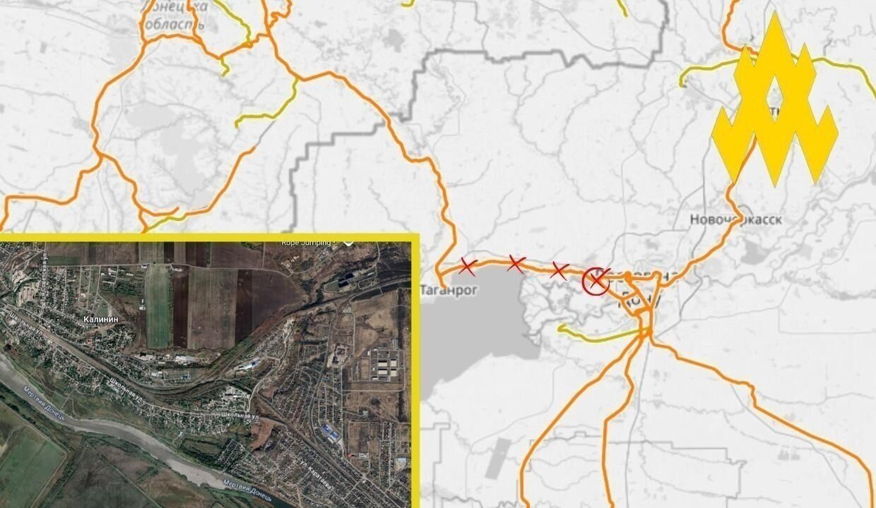 Украинские партизаны вывели из строя ключевую железную дорогу оккупантов под Ростовом. Фото