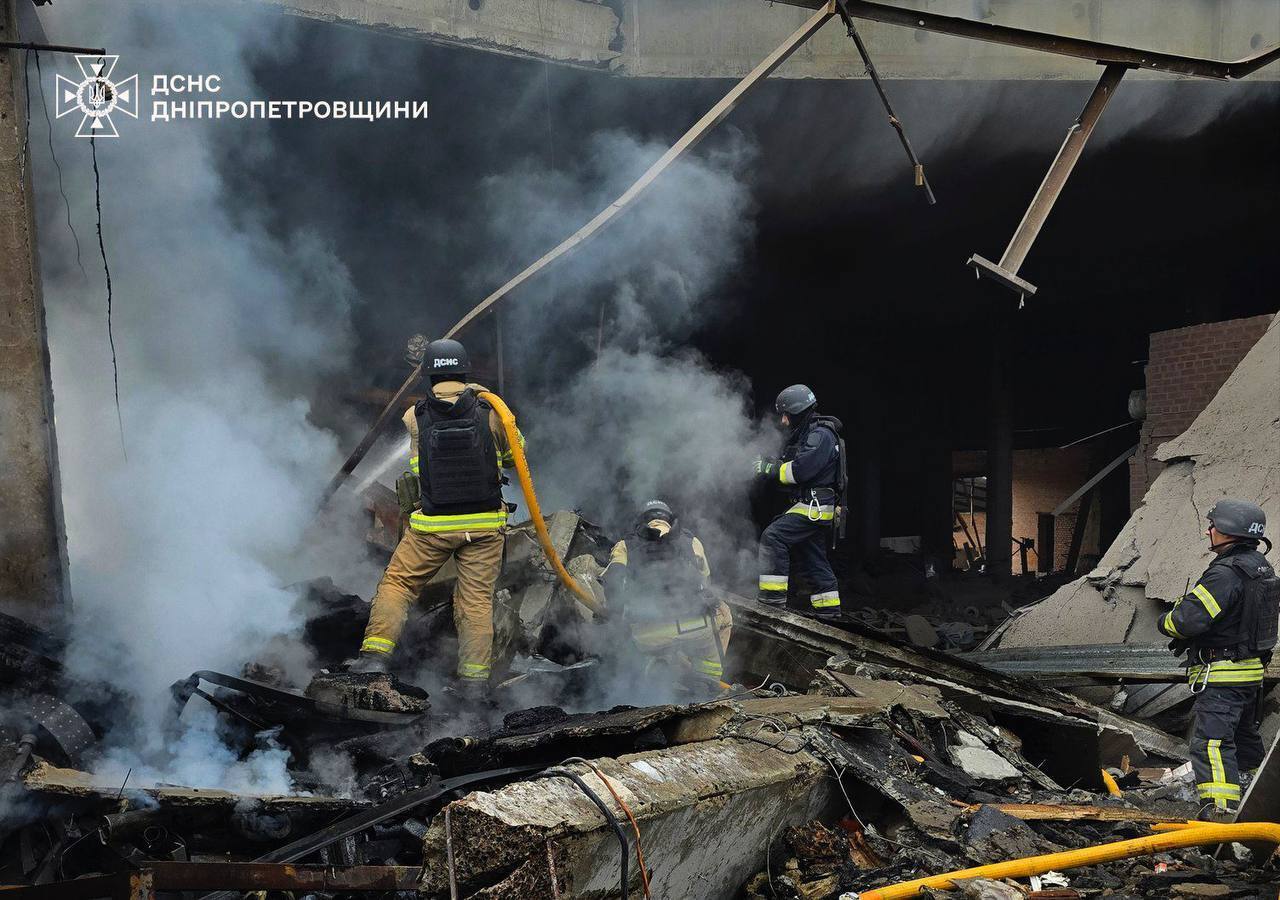 Ракетний удар по Дніпру