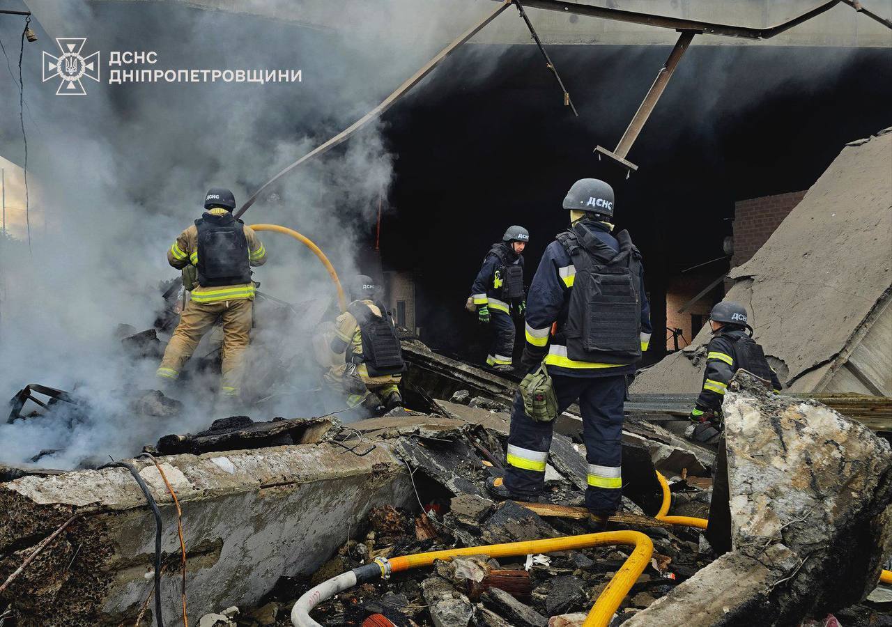 Обстрел Днепра